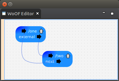 application.woof configuration.